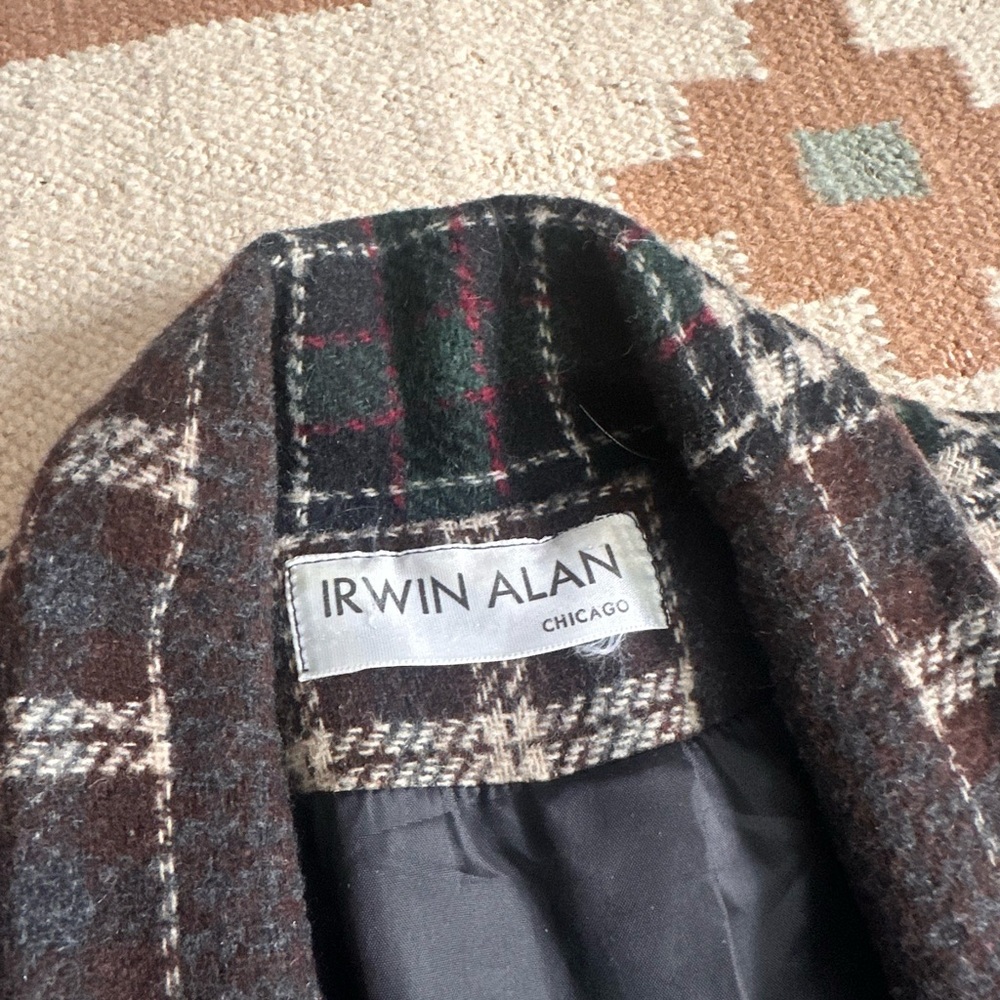 Plaid Patchwork Blazer - image 2